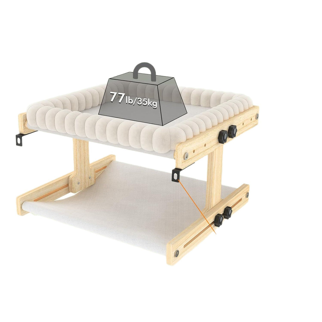 Kratzerfreie Katzen-Lounge mit Bett, gross – Bild 4 | LuxeStyle