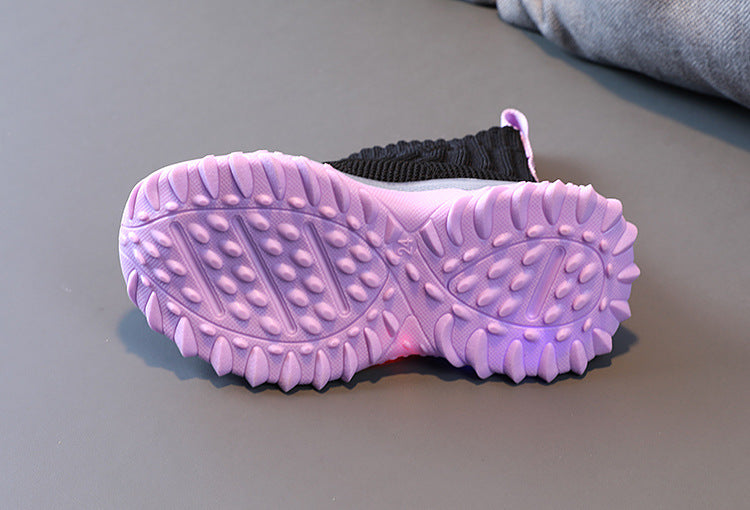 Flying Knit Leuchtschuhe für Kinder – Bild 2 | LuxeStyle