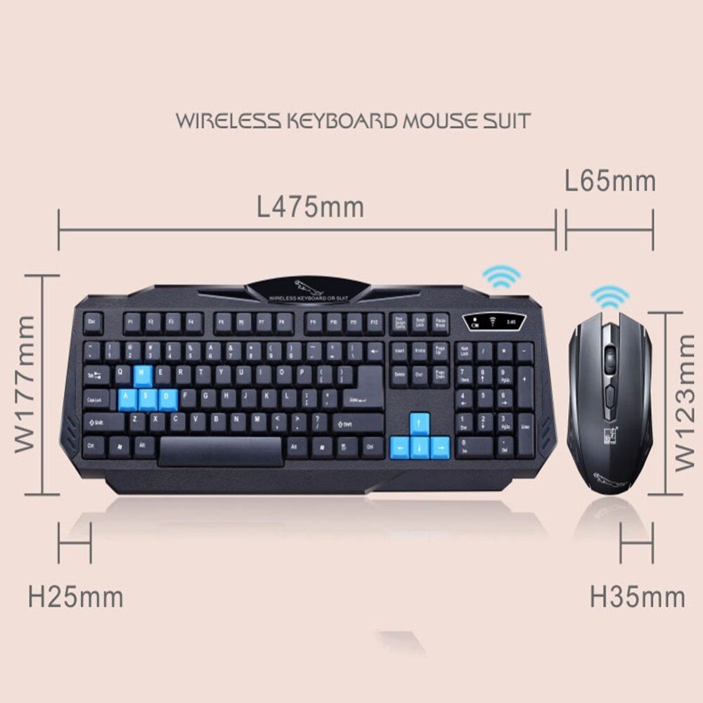 Drahtloses Keyboard-Set – Bild 2 | LuxeStyle