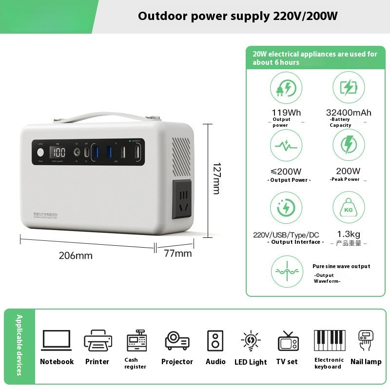 Outdoor Notstromaggregat 220V