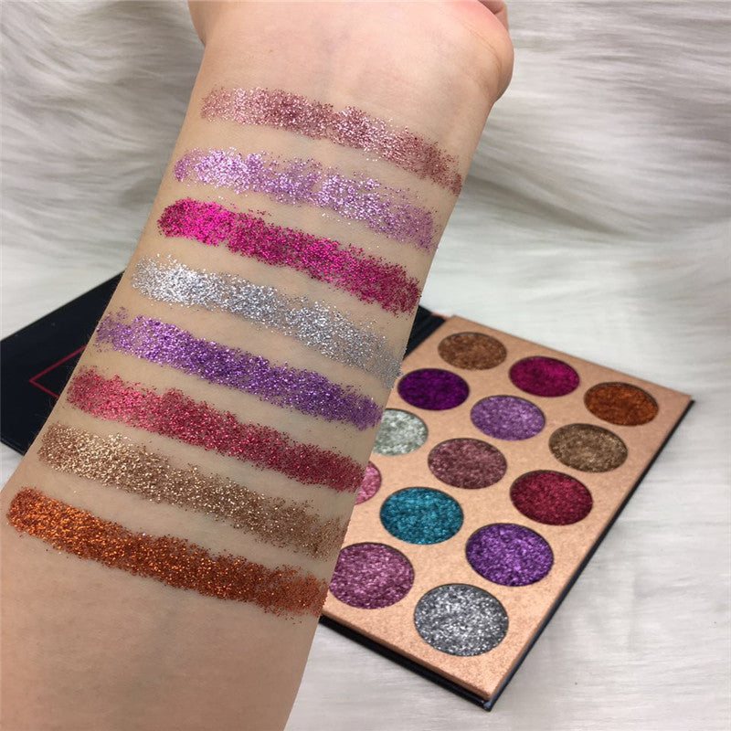 Beauty Glazed Lidschatten-Palette mit 15 Farben – Bild 6 | LuxeStyle