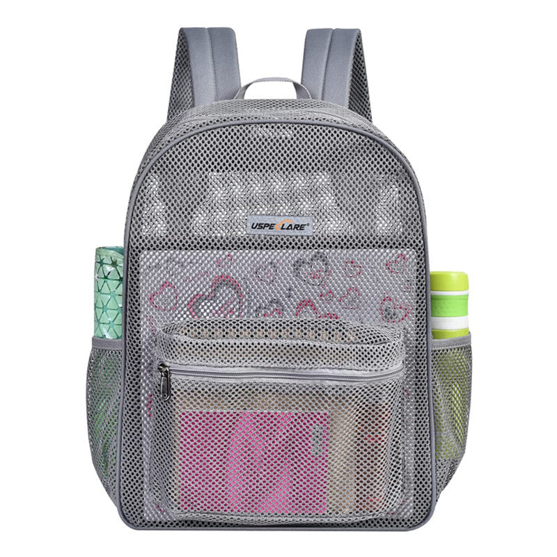 Mesh Rucksack Transparent & Leicht