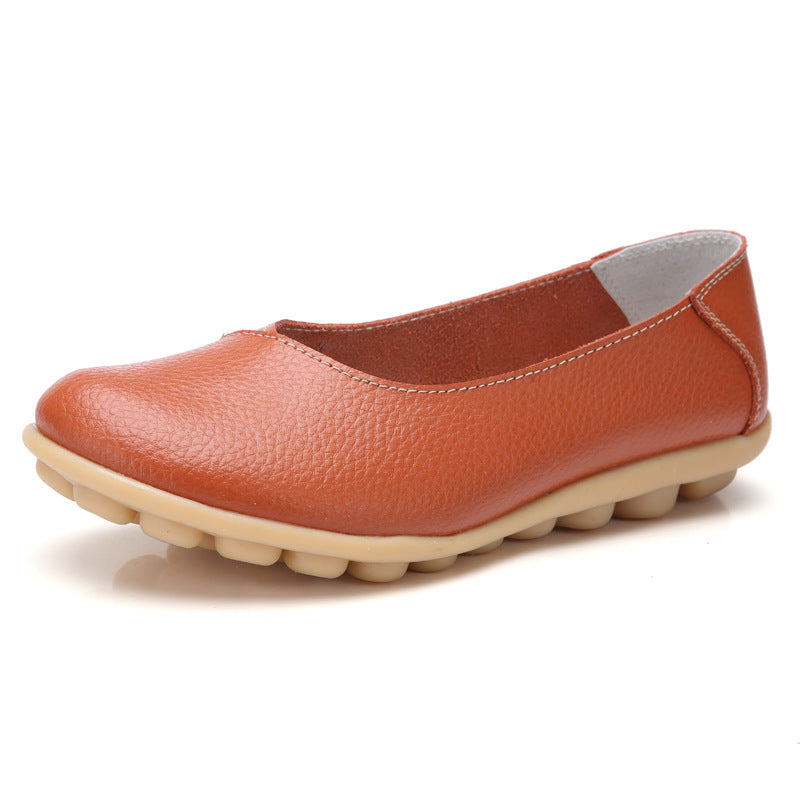 Damen Freizeit-Halbschuhe aus Leder – Bild 8 | LuxeStyle