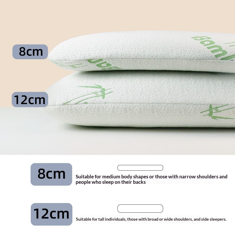 Nackenstützkissen aus Bambusfaser & Memory Foam – Ansicht 7