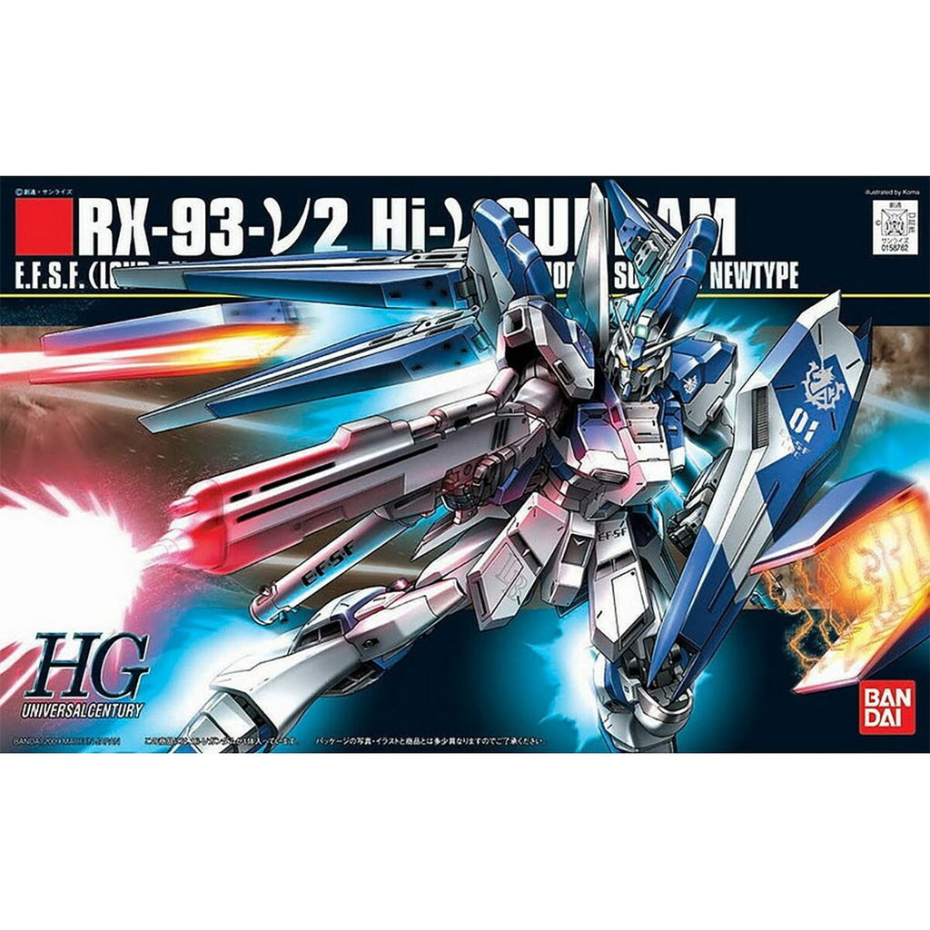 Actionfiguren Bandai 1/144 RX-93-V2 HI NU GUNDAM BL