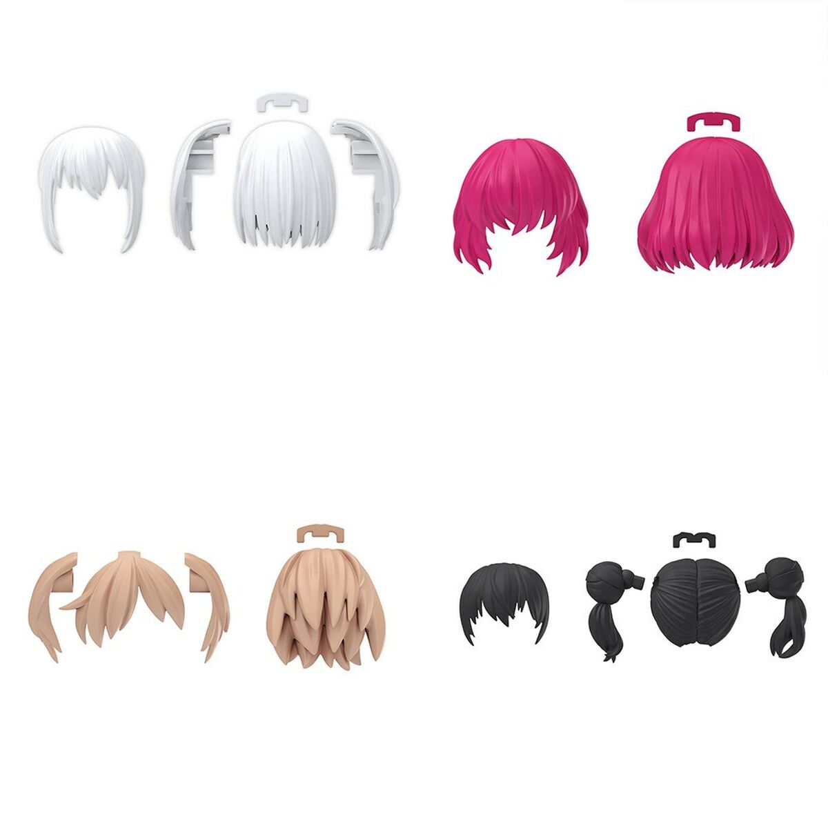 Sammelfigur Bandai 30MS OPTION HAIR STYLE PARTS VOL.10 Kunststoff Anim