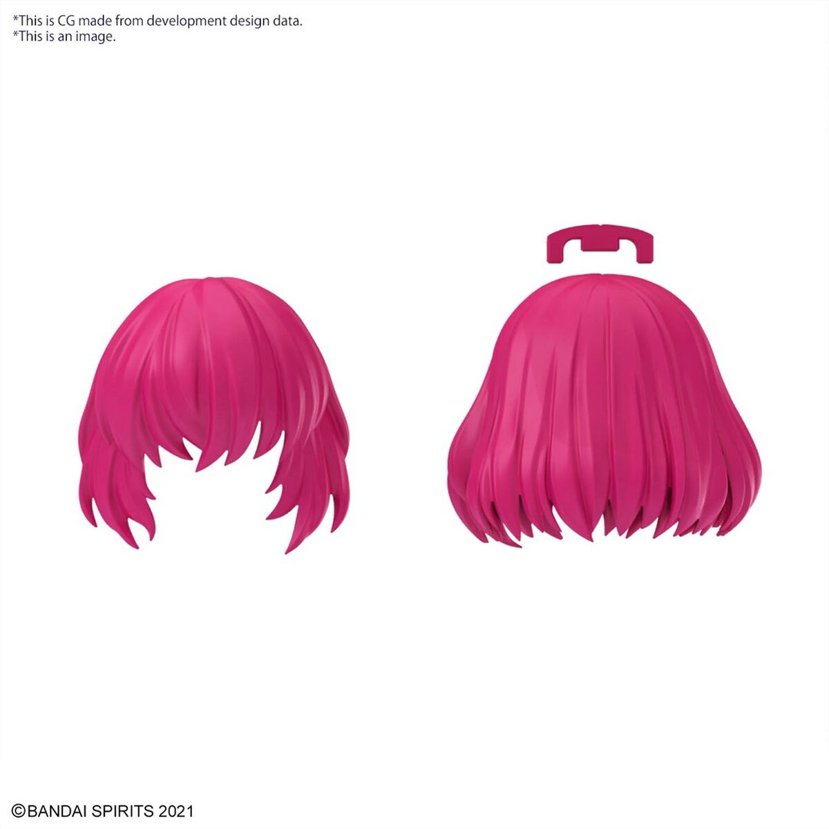 Sammelfigur Bandai 30MS OPTION HAIR STYLE PARTS VOL.10 Kunststoff Anim