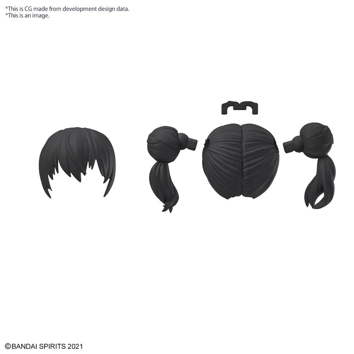 Sammelfigur Bandai 30MS OPTION HAIR STYLE PARTS VOL.10 Kunststoff Anim