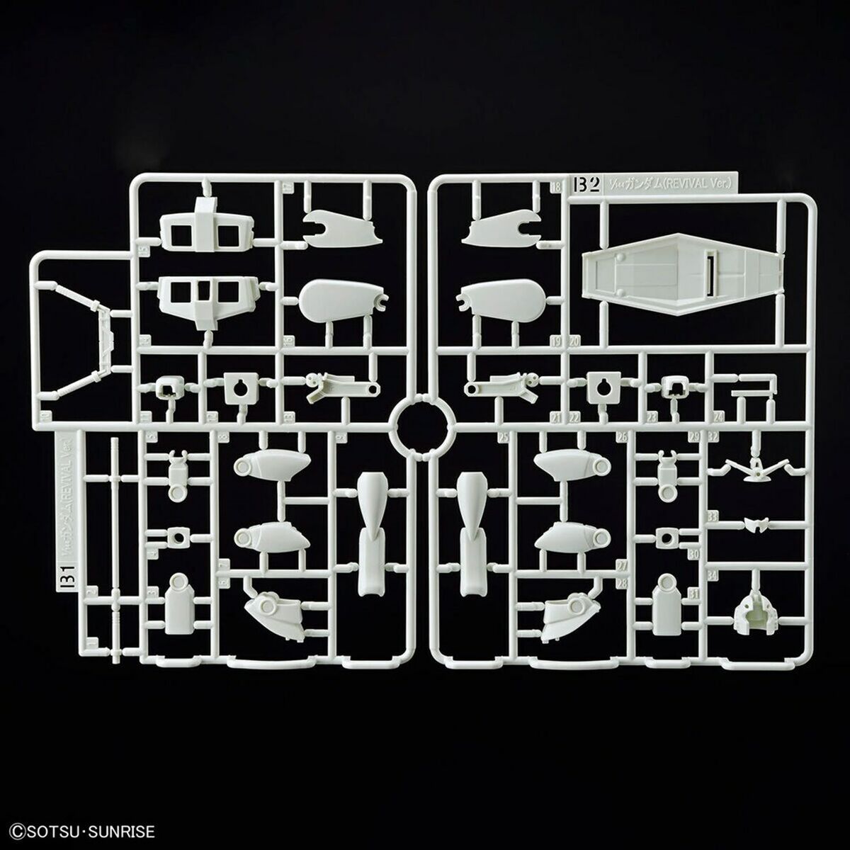 Sammelfigur Bandai RX-78-2 GUNDAM REVIVAL Ver. Bunt Kunststoff Animati