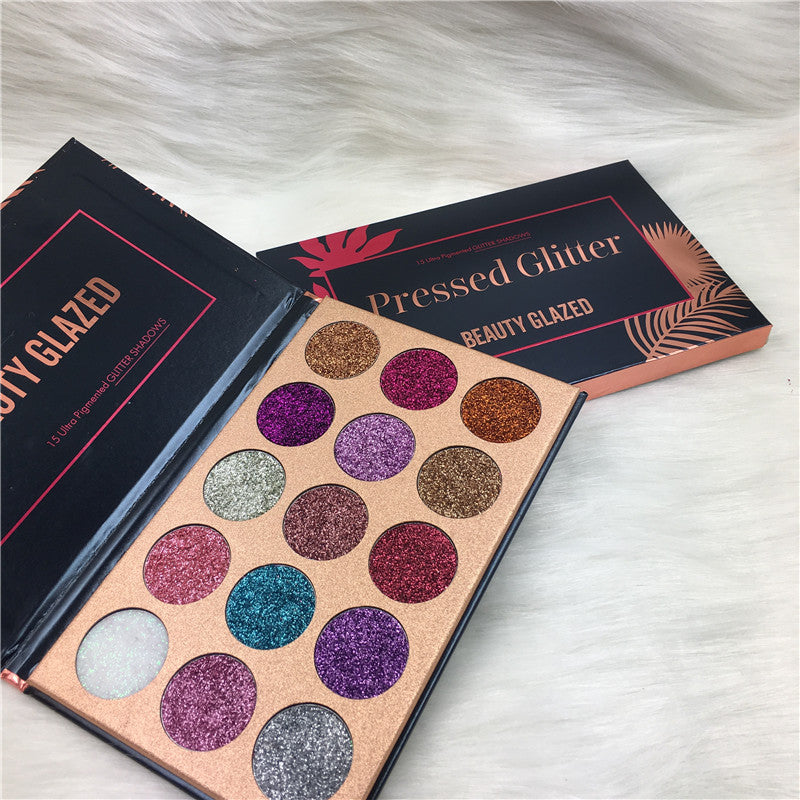 Beauty Glazed Lidschatten-Palette mit 15 Farben – Bild 3 | LuxeStyle
