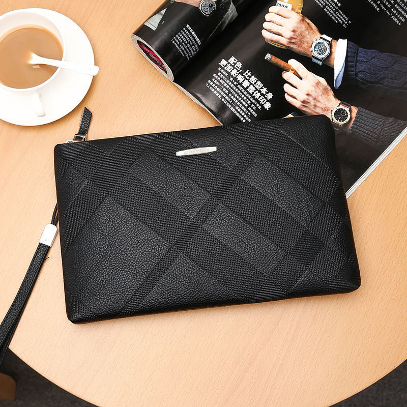 Leder-Clutch