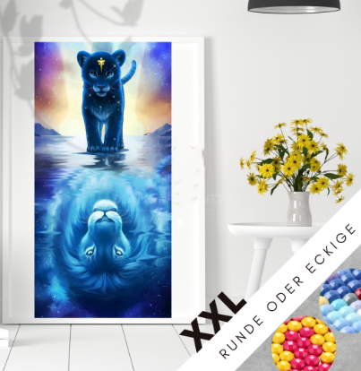 DIY Diamond Painting «Schlangendämon»