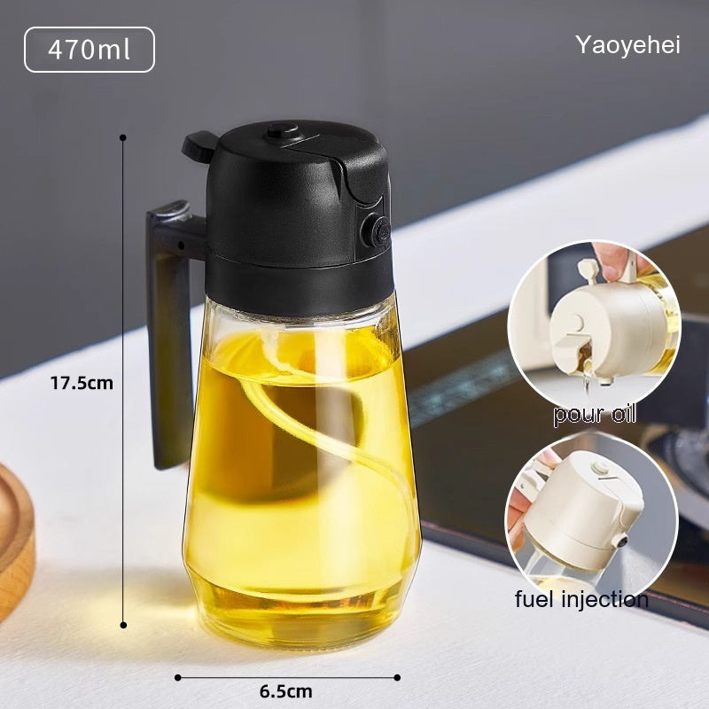 2-in-1 Öl-Sprühflasche für Küche & BBQ