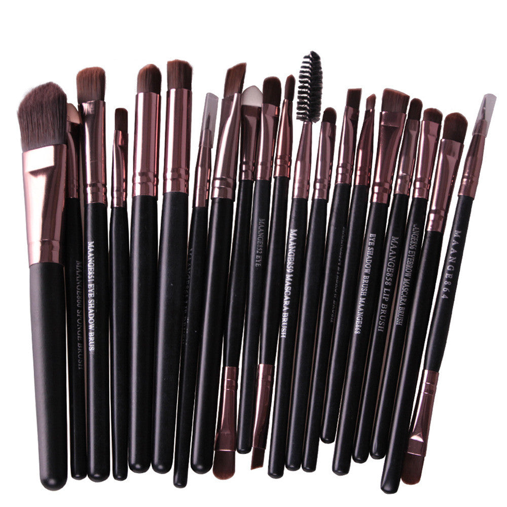 MAANGE 20er Augen Make-up Pinselset