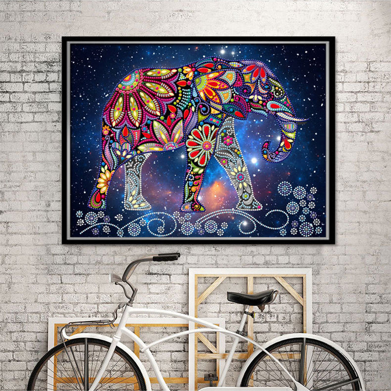 Diamond Painting „Elefanten-Spaziergang“ | LuxeStyle