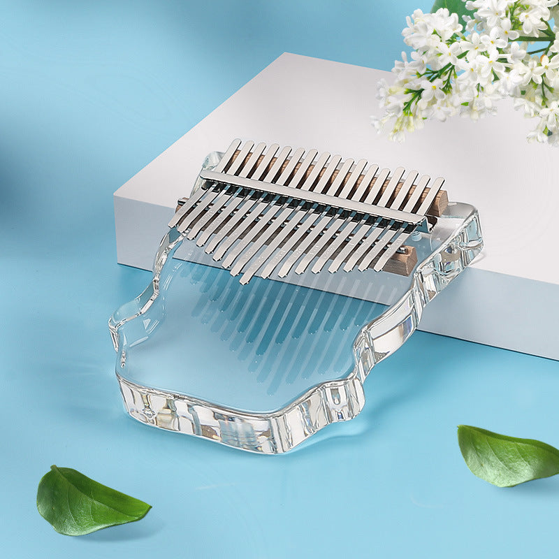 Acryl-Kalimba 17 Töne Transparent – Bild 2 | LuxeStyle