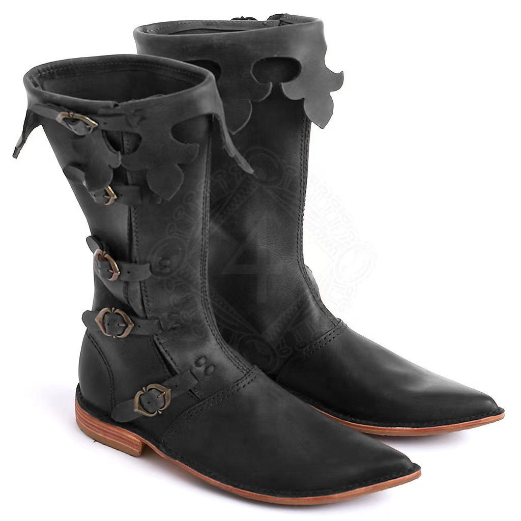 Retro Renaissance Herren Stiefel – Bild 4 | LuxeStyle