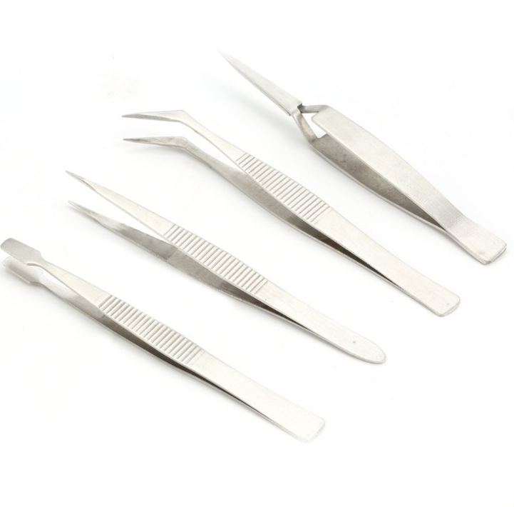 Pinzetten-Set aus Edelstahl für DIY & Basteln – Bild 2 | LuxeStyle