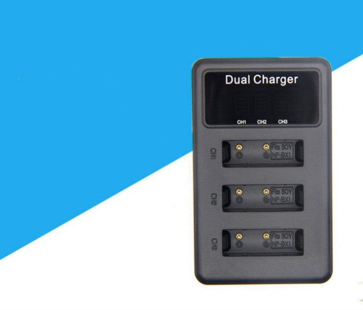 USB-Ladegerät für Digitalkamera-Akkus