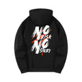 Lässiger Hoodie mit Letter-Print