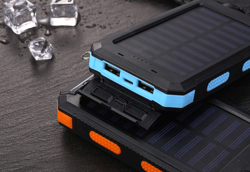 Doppelscheinwerfer Solar Powerbank – Bild 2 | LuxeStyle