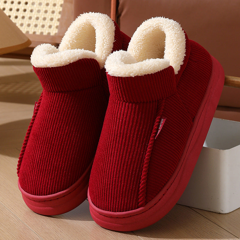 Gefütterte Indoor-Baumwollschuhe – Bild 12 | LuxeStyle