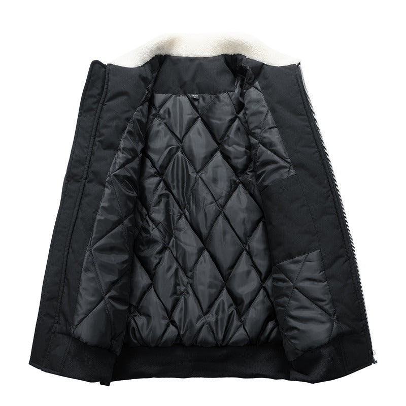 Herren Baumwolljacke mit Fleece-Futter | LuxeStyle
