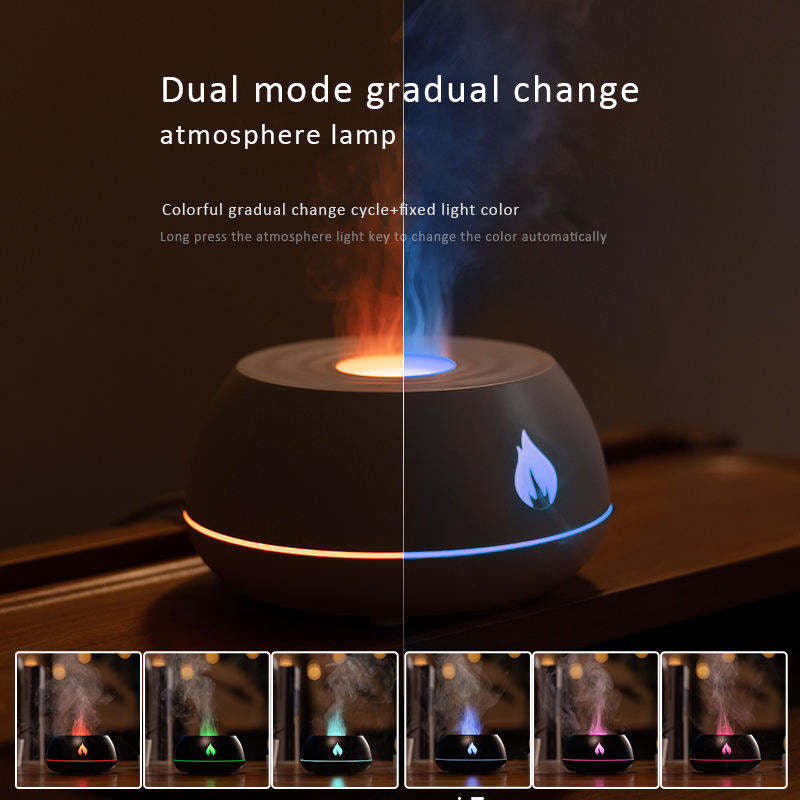 Flammen-Luftbefeuchter & Aroma Diffuser