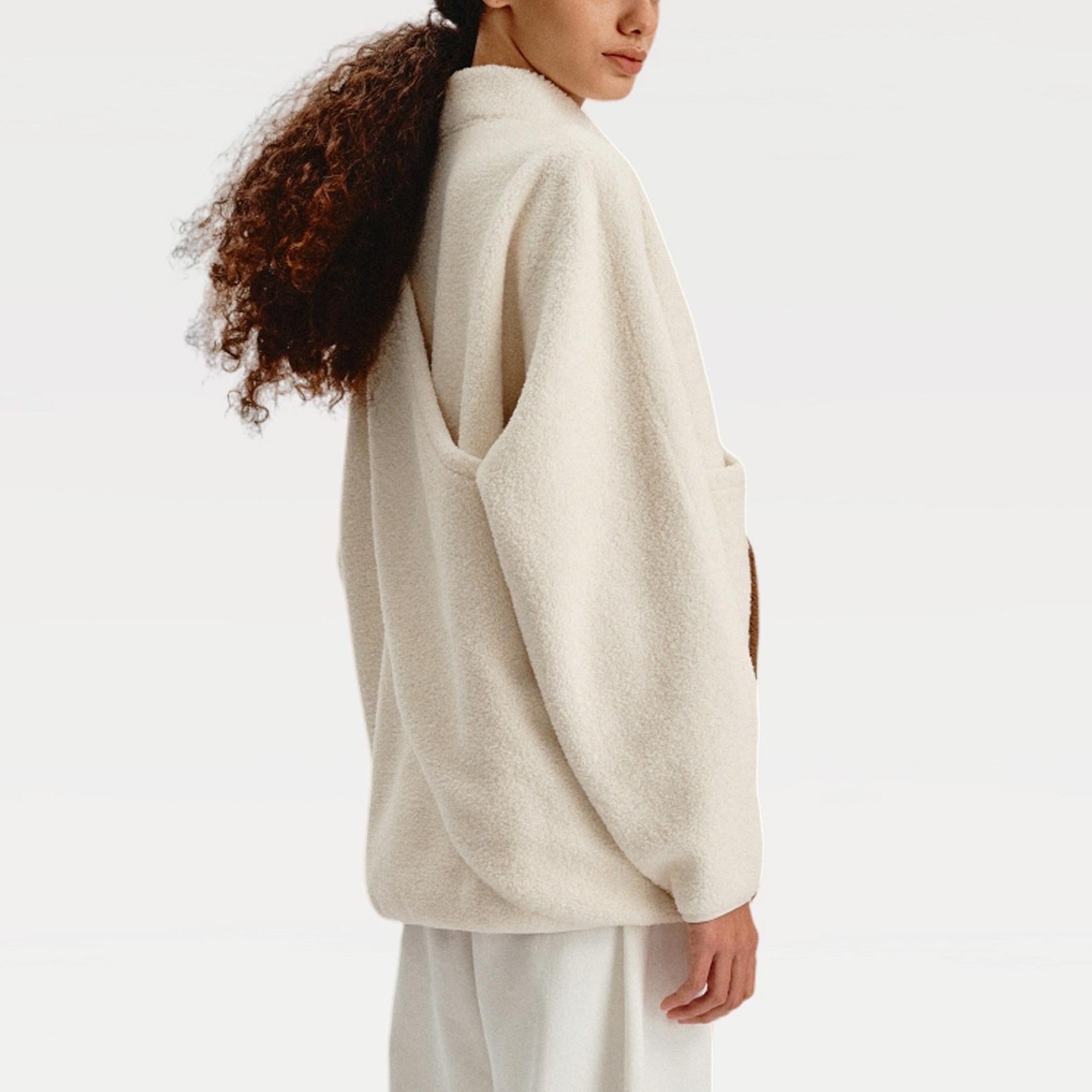Damen Color-Block Sweatshirt, dick gefüttert