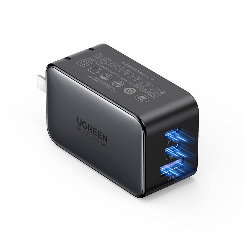 GaN PD-Ladegerät 65W/100W mit 2 oder 4 Ports