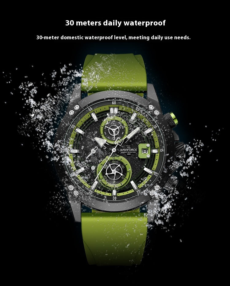 Sport- und Freizeit-Silikonuhr – Bild 3 | LuxeStyle