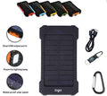 Outdoor Solar Powerbank 20000mAh mit LED & Kompass