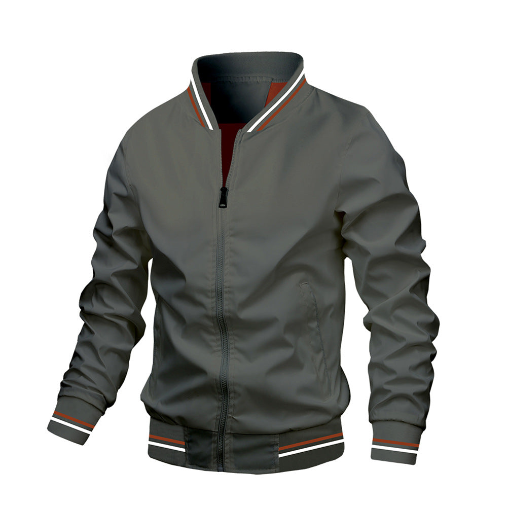 Leichte Herren Übergangsjacke mit Reissverschluss