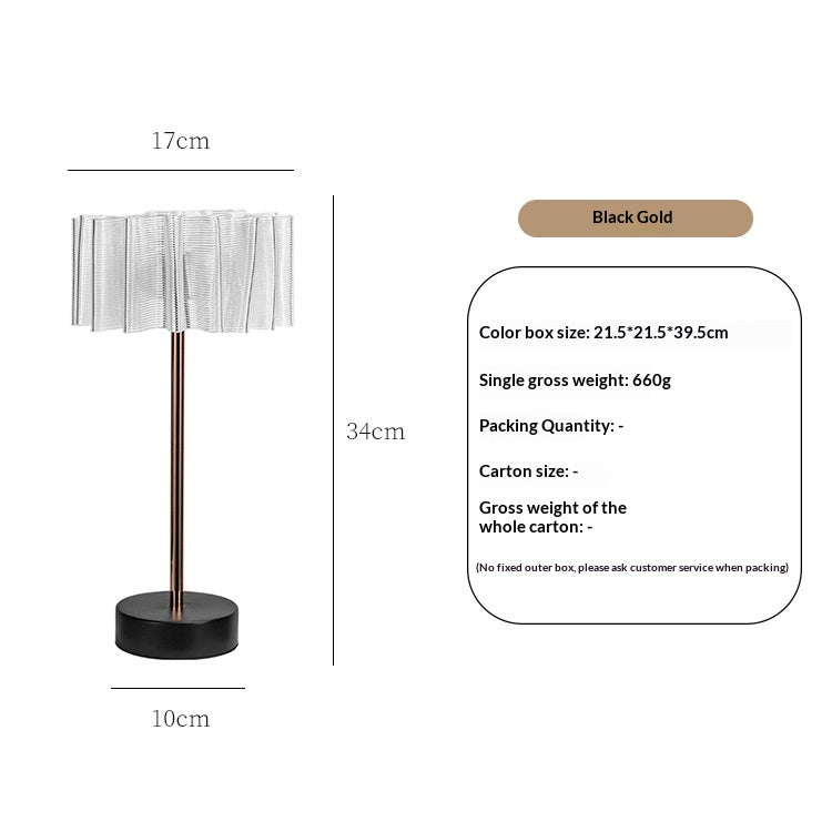 Aluminium Tischlampe mit Touch‑Schalter – Bild 2 | LuxeStyle