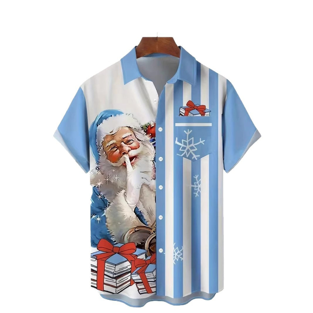 3D-Druck Weihnachts-Shirt Herren