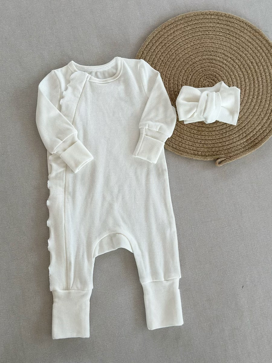 Baby Langarm-Jumpsuit für Frühling und Herbst – Bild 8 | LuxeStyle