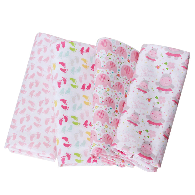 Baumwollstoff mit Cartoon-Print, 45x110cm – Bild 3 | LuxeStyle