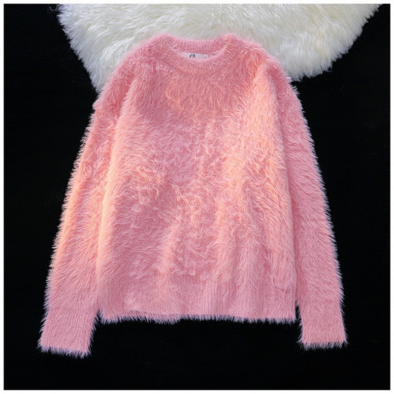 Warmer Strickpullover für Damen