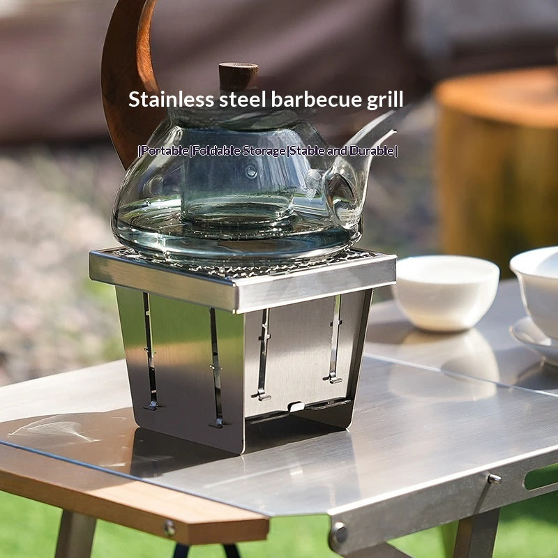 Kompakter Klappgrill – Grillvergnügen für unterwegs.