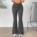 Bootcut Hose mit V-Bund