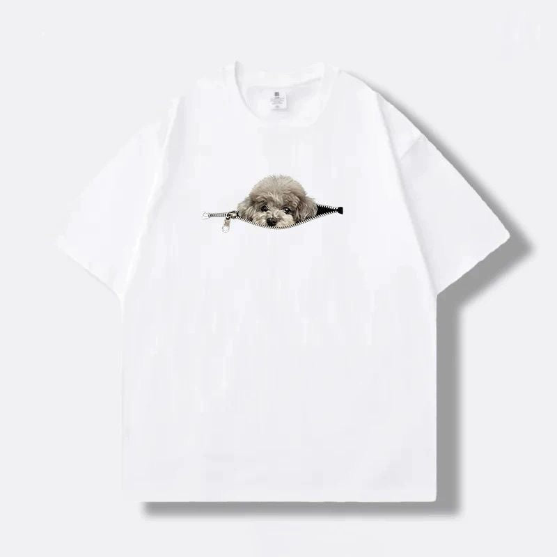 Herren Sommer-Hundet-Shirt Grössen