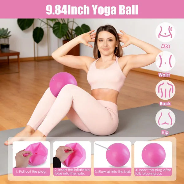 14-teiliges Pilates Ring Essentials-Kit