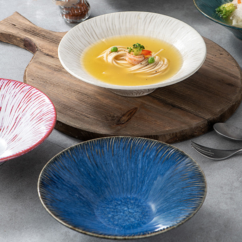 Porzellan-Steak-Platte – Bild 1 | LuxeStyle