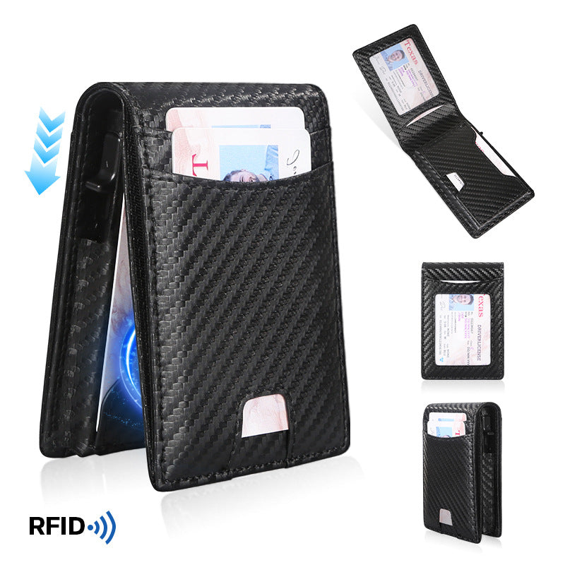 Multifunktionaler Metall-Kartenhalter mit RFID-Schutz