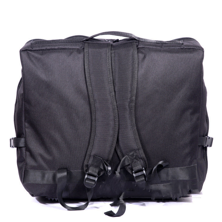 Akkordeon-Tasche mit doppelten Schultergurten – Bild 3 | LuxeStyle