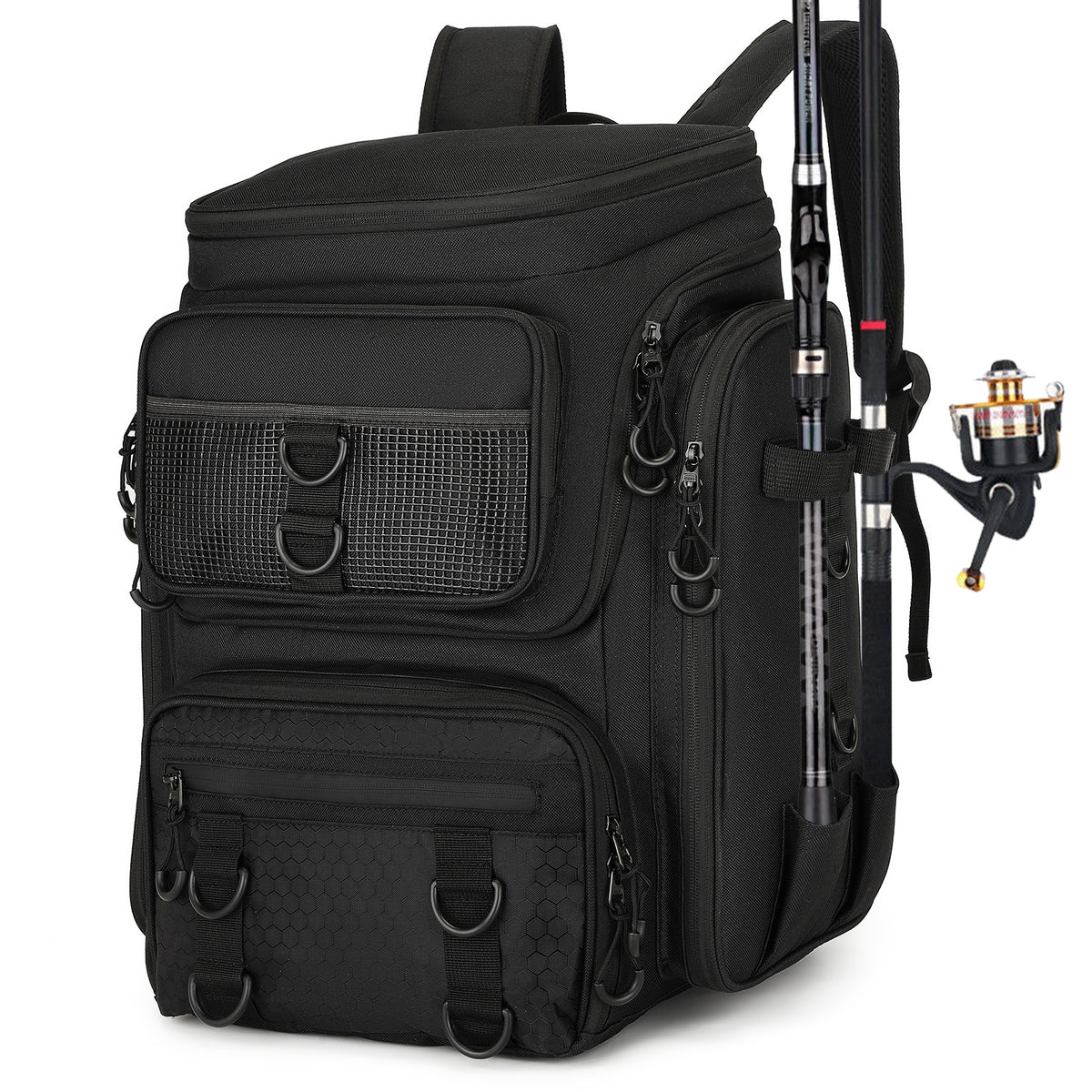 Multifunktionaler Outdoor Angelrucksack | LuxeStyle