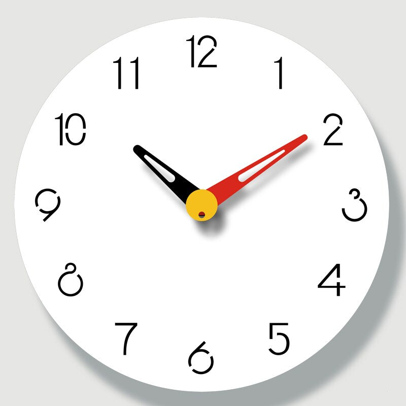Geometrische Wanduhr aus Acryl – Bild 2 | LuxeStyle