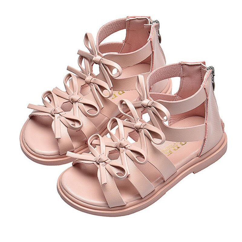 Mädchen Prinzessinnen Sandalen aus weichem Leder – Bild 3 | LuxeStyle