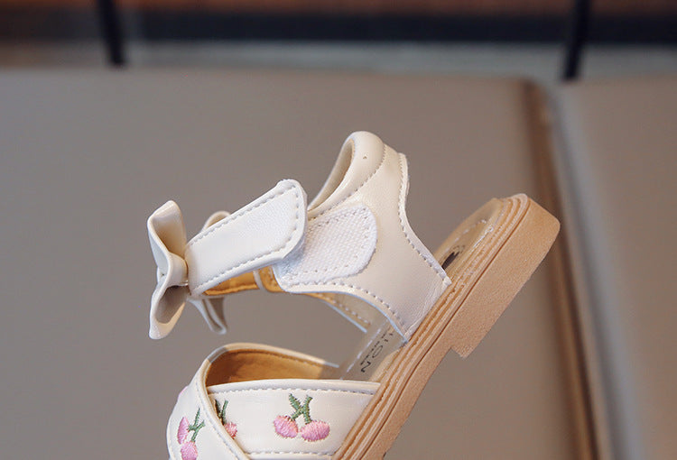 Prinzessinnenschuhe mit weicher Sohle und besticktem Obermaterial