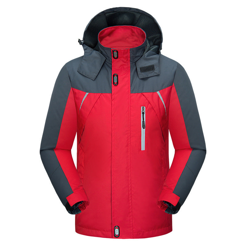 Wasserdichte Herren-Jacke mit Reissverschluss | LuxeStyle